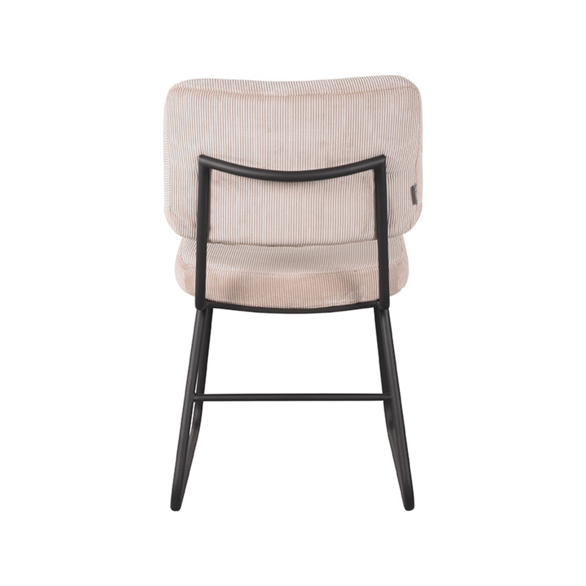 LABEL51 Eetkamerstoel Noah – Luxe Ribcord Bekleding – Stijlvol & Comfortabel